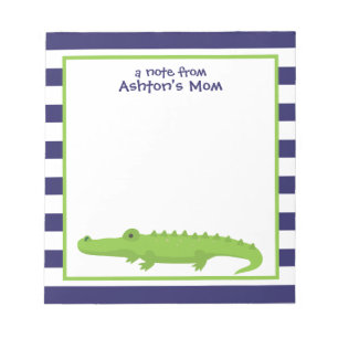 Bloco de Notas Personalizado de Stripes de Rugby
