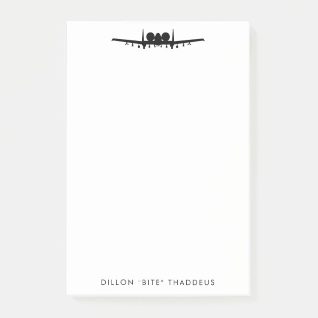 Bloco de Notas Personalizado de Ti Postada A-10 Wa (Frente)