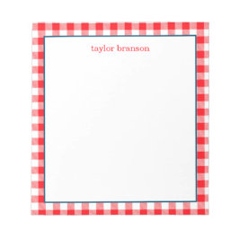 Bloco de notas personalizado de Xadrez de búfalo