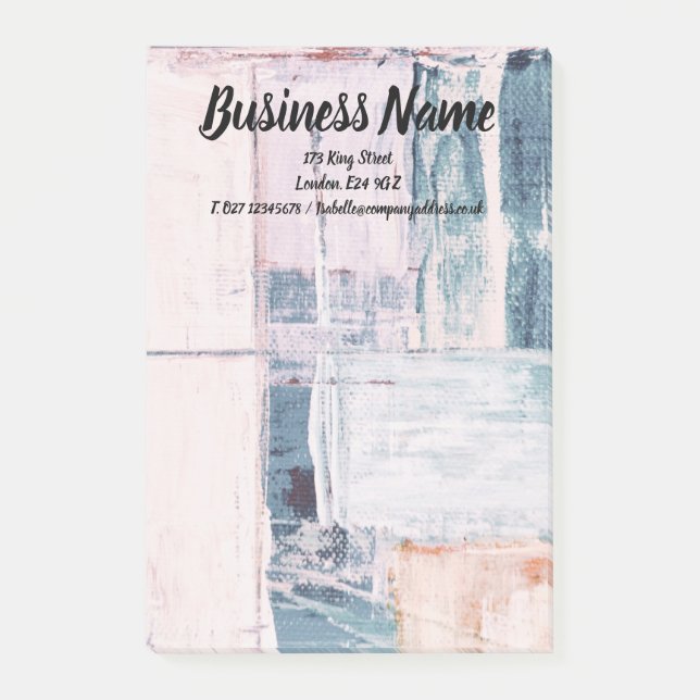 Bloco De Notas Personalizado do Marketing de negócios personaliza (Frente)