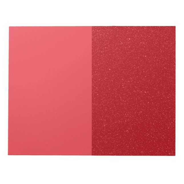 Bloco de Notas Personalizado em Vermelho Tomate Du (Frente)