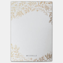 Bloco De Notas Personalizado | Flores De Colheita