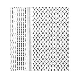 Bloco De Notas Personalizado Palestiniano Kufiya Concebido