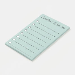 Bloco De Notas Personalizado para fazer a lista - notas de