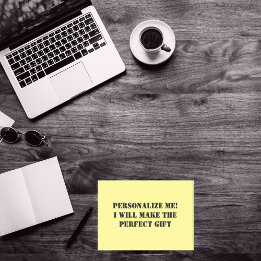 Bloco De Notas Personalizado, personalizado para wfh, escritório,