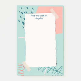  Bloco de notas personalizado Poste-o