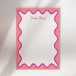 Bloco de Notas Personalizado Vibrante Caprichoso c