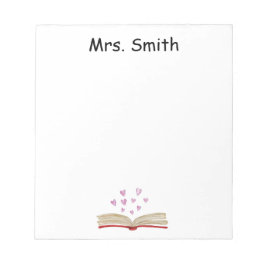bloco de notas PERSONALIZADO WATERCOLOR BOOK