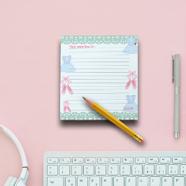 Bloco De Notas Personalizar Balé de tema Coquette