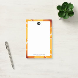 Bloco De Notas Personalizar empresa | Empresa Orange