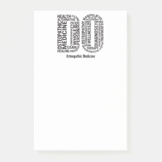 Bloco De Notas Personalizar Medicamento Osteopático DO Osteopatia