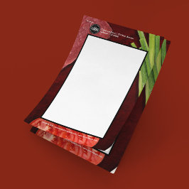 Bloco De Notas Personalizar o tema do restaurante bife