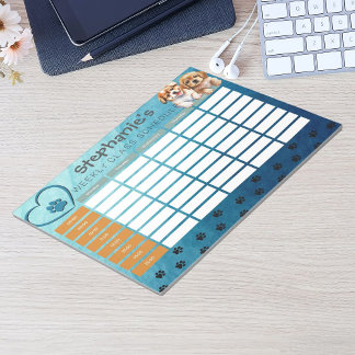 Bloco De Notas Personalizar Programação de Classe Semanal do Cach