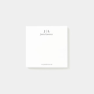 Bloco de notas personalizável de design minimalist
