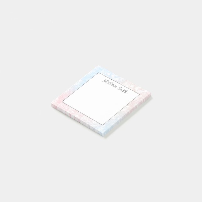 Bloco De Notas Personalized Geometric  (Inclinado)