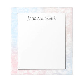 Bloco De Notas Personalized Geometric Notepad