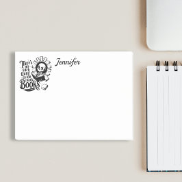 Bloco De Notas Personalized No Such Thing As Too Many Books