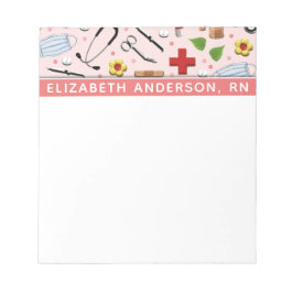 Bloco De Notas Personalized Nurse