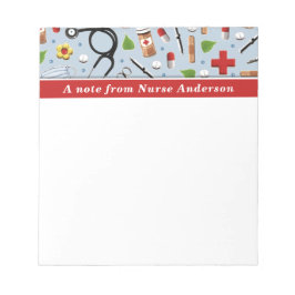 Bloco De Notas Personalized Nurse Gift