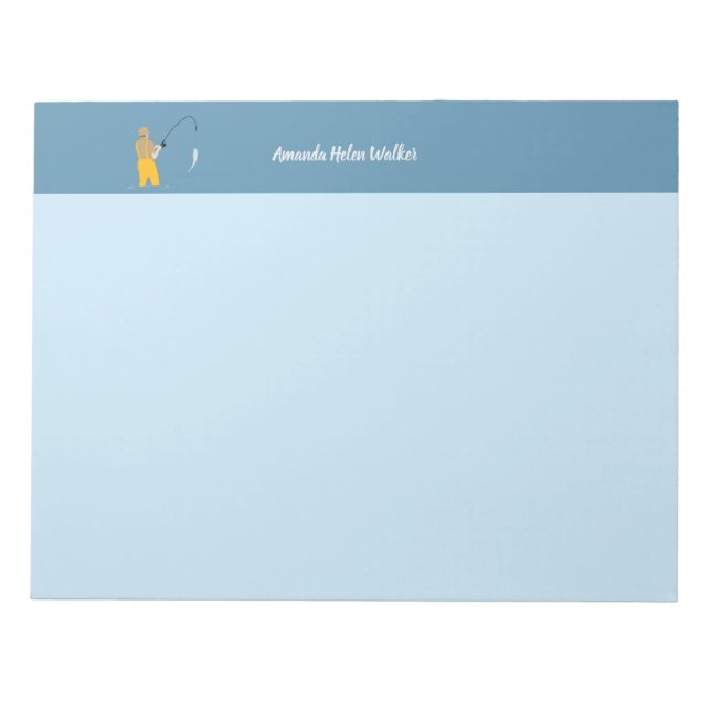 Bloco De Notas Pesca (Frente)