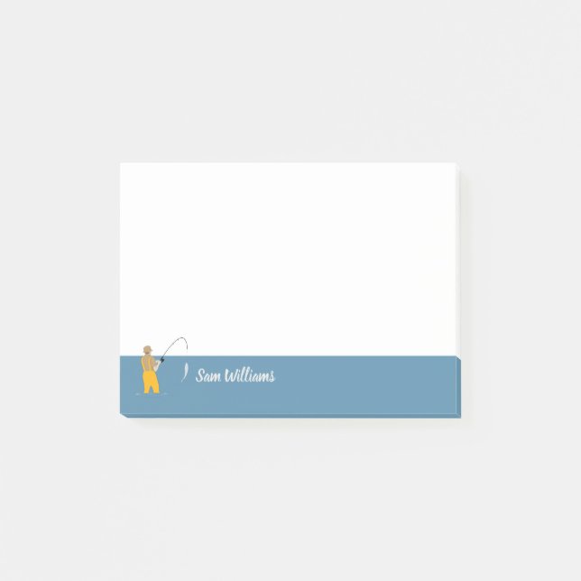 Bloco De Notas Pesca (Frente)