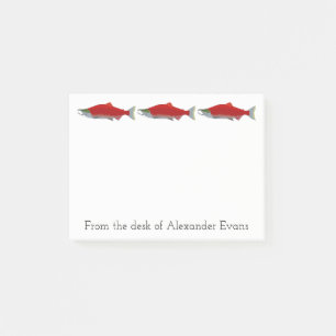 Bloco De Notas Pesca Salmon