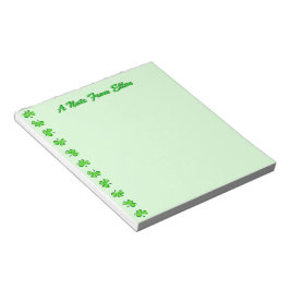 Bloco De Notas Petite Shamrocks