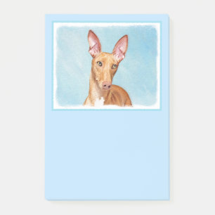 Bloco De Notas Pharaoh Hound Painting - Arte Cachorra Original