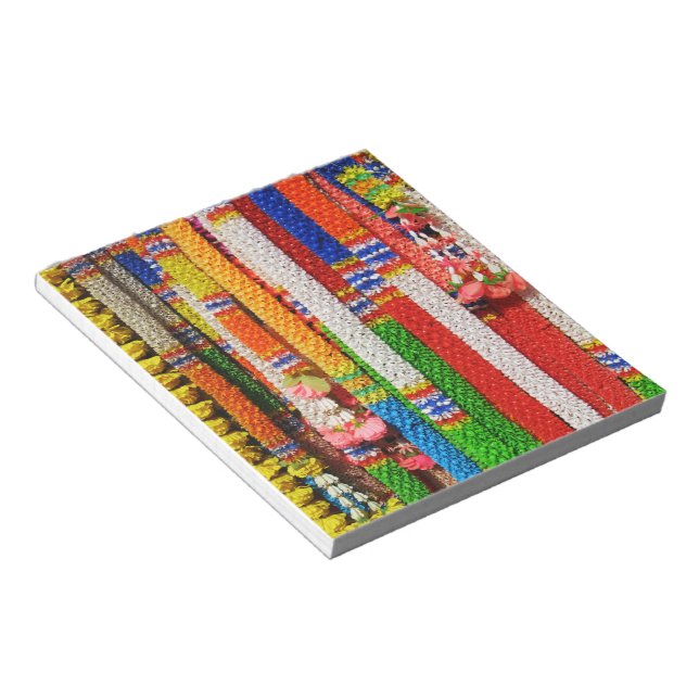 Bloco De Notas Phuang Maalai - Tailandês Floral Garland (Inclinado)