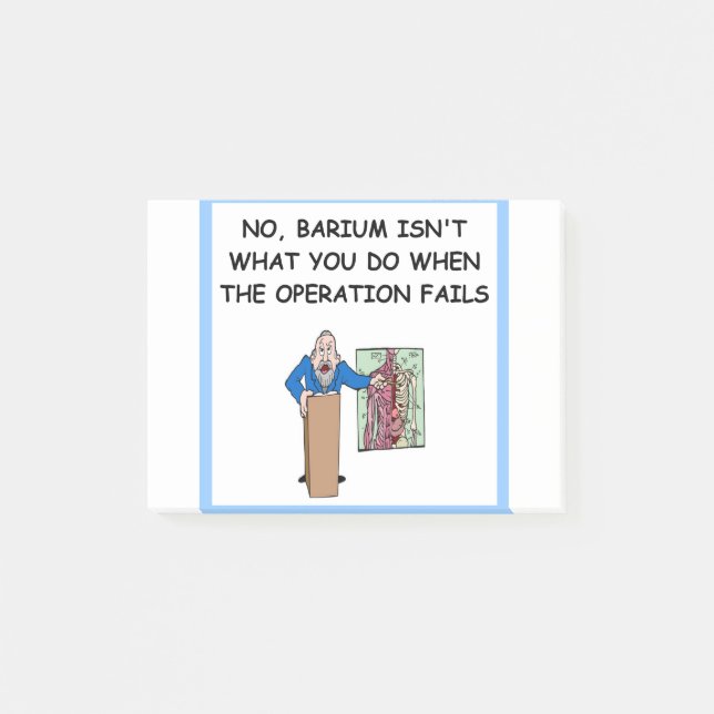 Bloco De Notas piada de medicina (Frente)