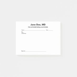 Bloco De Notas Piada de prescrição