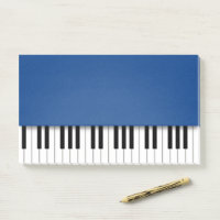 Piano Teclado Divertido Música Azul