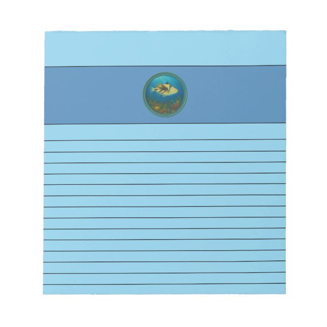 Bloco De Notas Picasso Triggerfish Notepad (Frente)