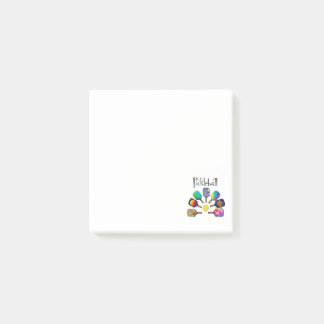 Bloco De Notas Pickleball legal Paddle Esportivo Arco-Íris