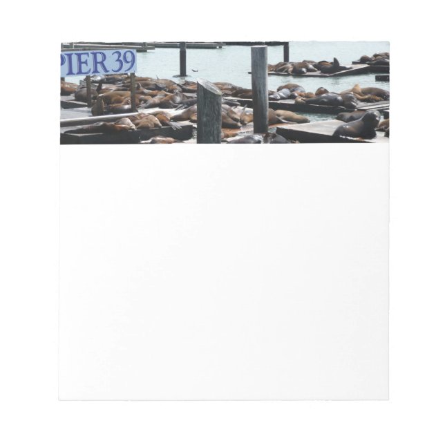 Bloco De Notas Pier 39 Leões do Mar (Frente)