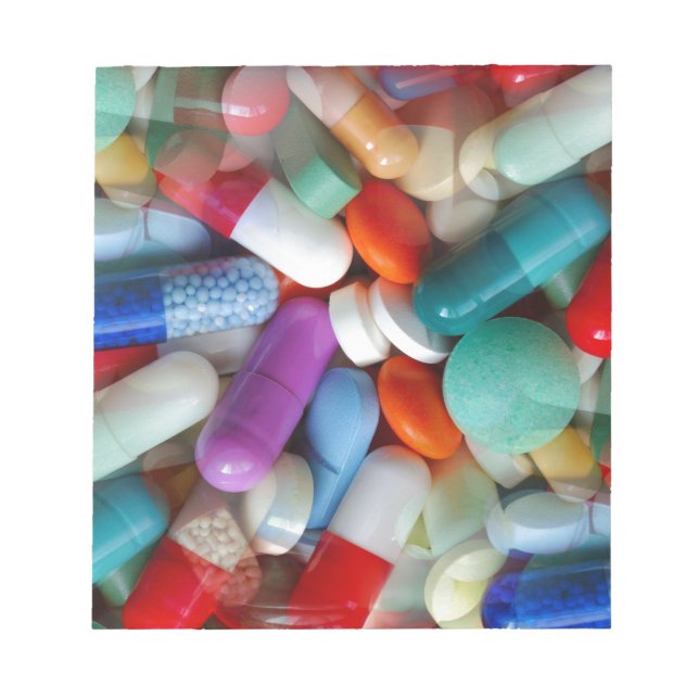 Bloco De Notas pills drugs (Frente)