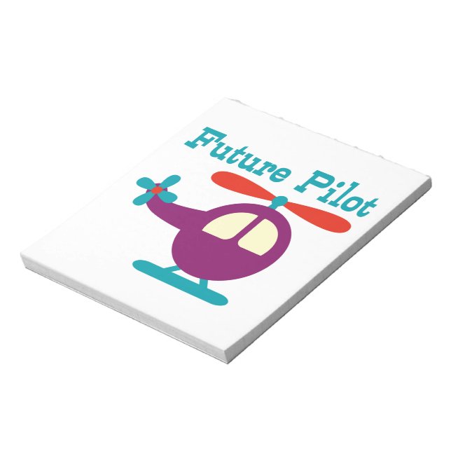 Bloco De Notas Piloto Futuro (Invertido)