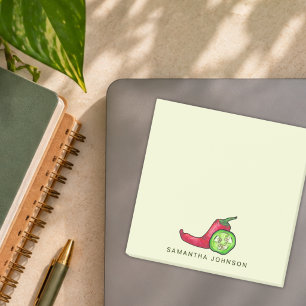 Bloco De Notas Pimenta Vermelha Jovial & Jalapeño