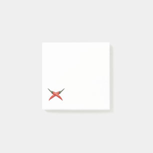 Bloco De Notas Pimentos vermelhos