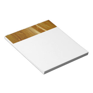 Bloco De Notas Pine Wood II Faux Textura em madeira