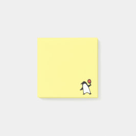 Bloco De Notas Ping-pong penguin