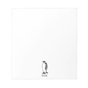 Bloco De Notas pinguim imperador polar