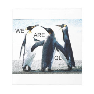 Bloco De Notas pinguins
