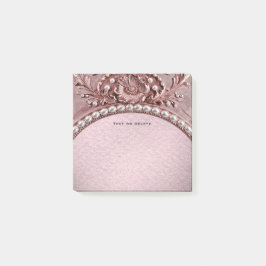 Bloco De Notas Pink Flower Post it Notes