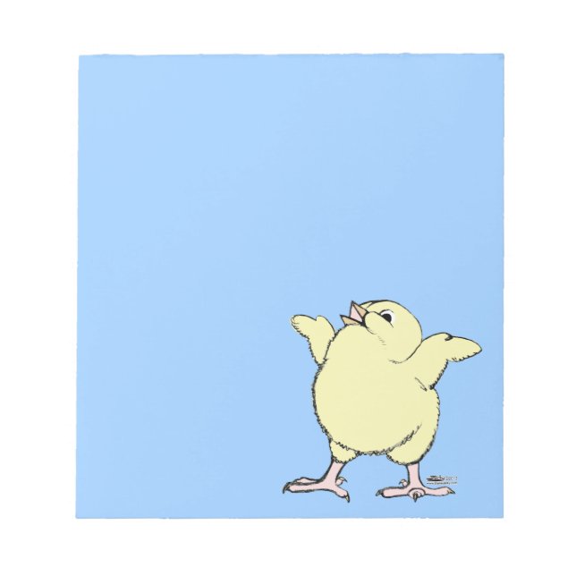 Bloco De Notas Pintinho Feliz (Frente)