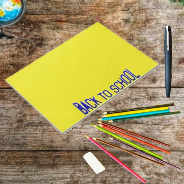Bloco De Notas Pintor S Azul BTS (A Notepad, with an urban design!)