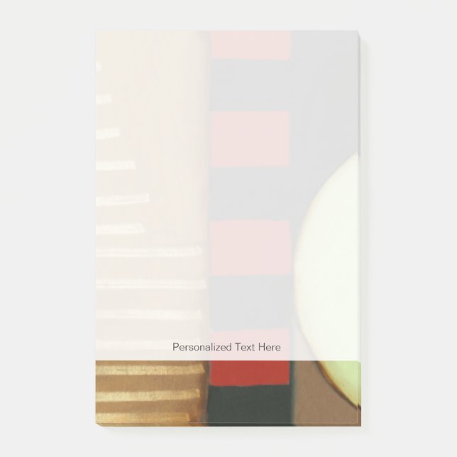 Bloco De Notas Pintura almofadada do sótão estilo contemporâneo (Frente)