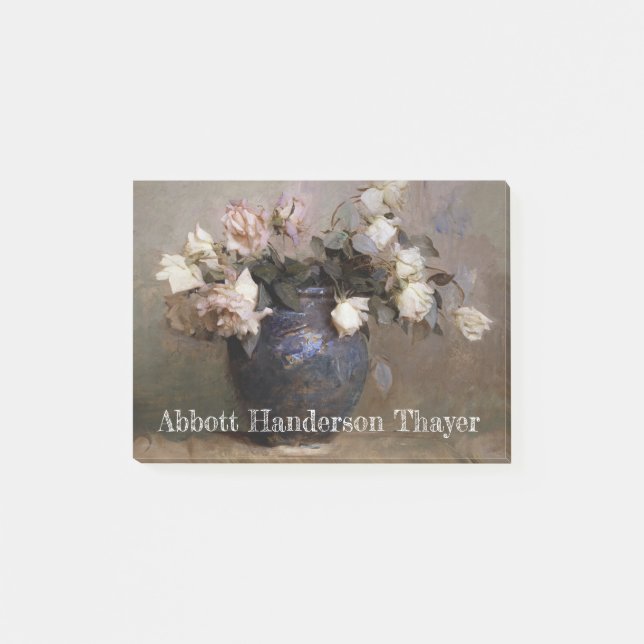 Bloco De Notas Pintura Colorido Pintura Clássica Abbott Handerson (Frente)