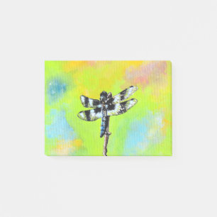 Bloco De Notas Pintura de Dragonfly Shimmering