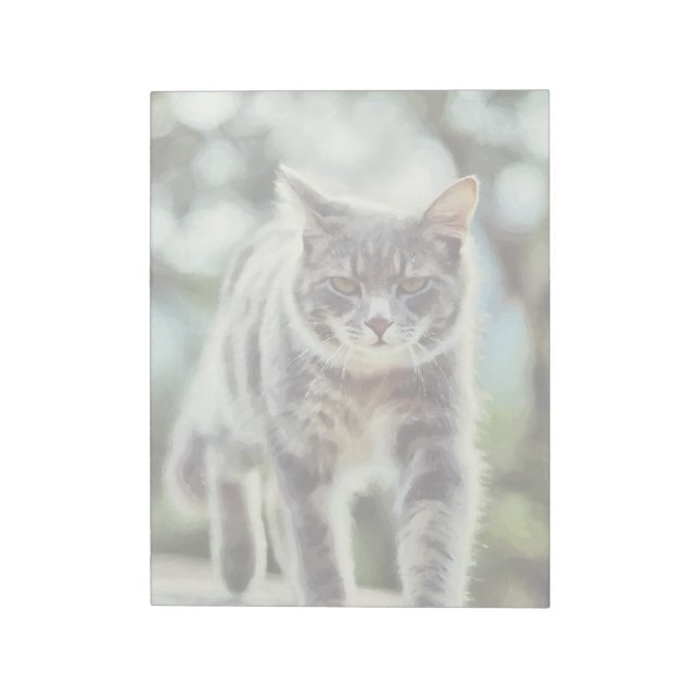 Bloco De Notas Pintura de gatos (Invertido)